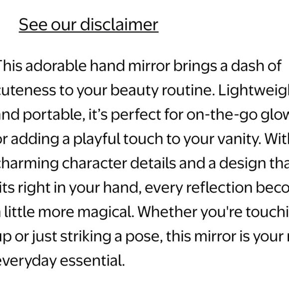 Wet-n-Wild My Melody 50th Anniversary My Melody Hand Mirror - Picture 6 of 8